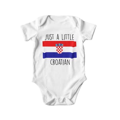 Croatia - Baby Boy Girl Clothes Infant Bodysuit Funny Cute Newborn