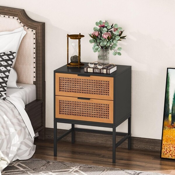 https://ak1.ostkcdn.com/images/products/is/images/direct/2d97bb568c109b914d93c2b355240040c2eb0997/Black-2-Drawers-Nightstand%2C-Vintage-Wood-Night-Stand.jpg