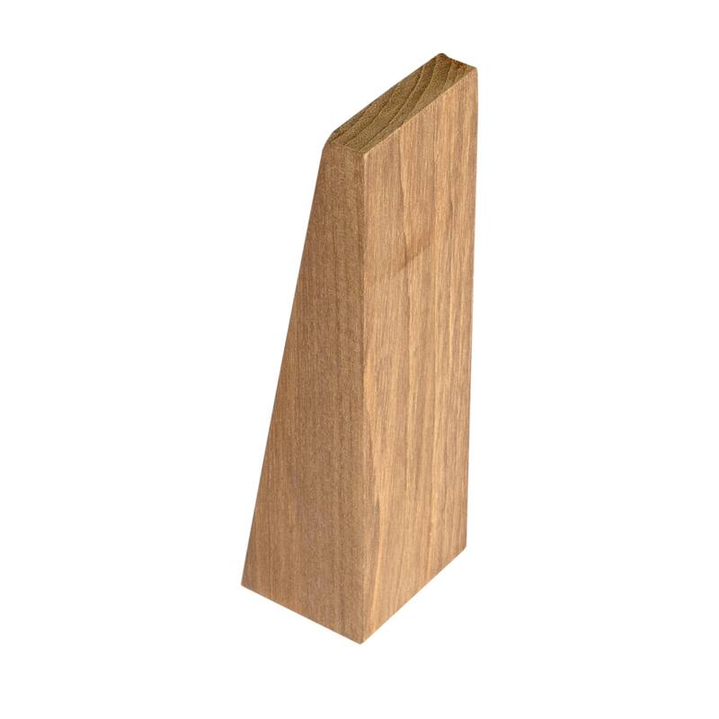 Solid Teak Door Stop
