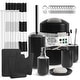 preview thumbnail 1 of 68, Clara Clark 23 Piece Complete Bathroom Accessories Kit With Shower Curtain and Rug Set Black