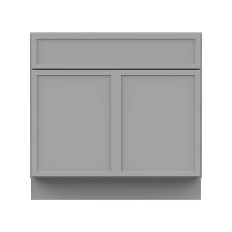 Vanity Art 36" Freestanding Single Base Storage Cabinet with Soft Close Doors