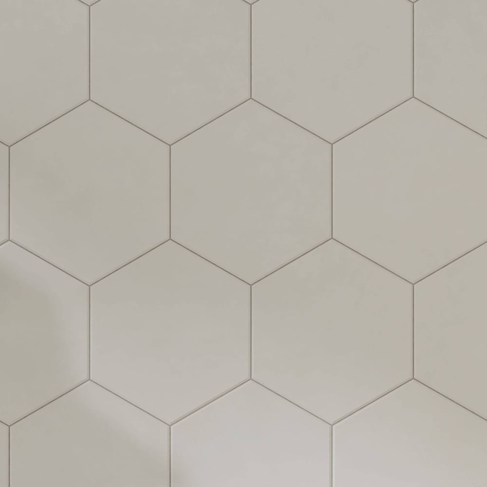 Honeycomb Hexagon 9 in. x 10 in. Glazed Porcelain Wall and Floor Tile