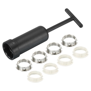 8pcs G9 Light Socket Ring Lamp Shade Holder Ring with 1pcs Removal Tool ...