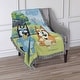 preview thumbnail 6 of 24, Bluey Woven Tapestry Throw Blanket