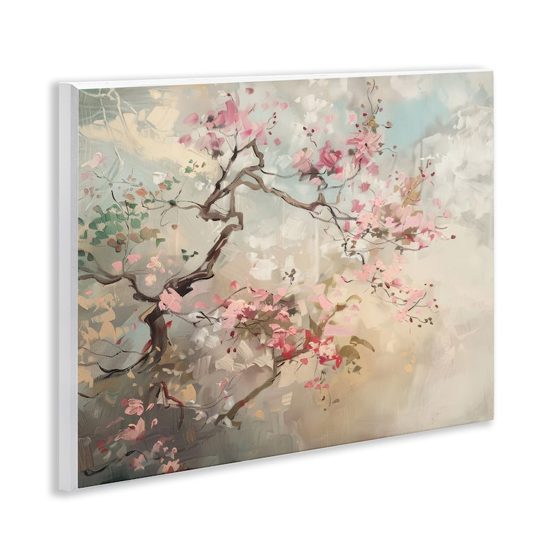 Stupell Wild Cherry Blossoms Tree Wall Plaque Art Design By Arlington Prints