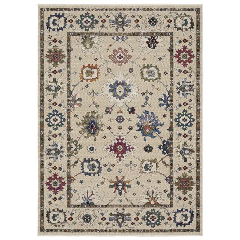 HomeRootsFloral Traditional Runner Area Rug