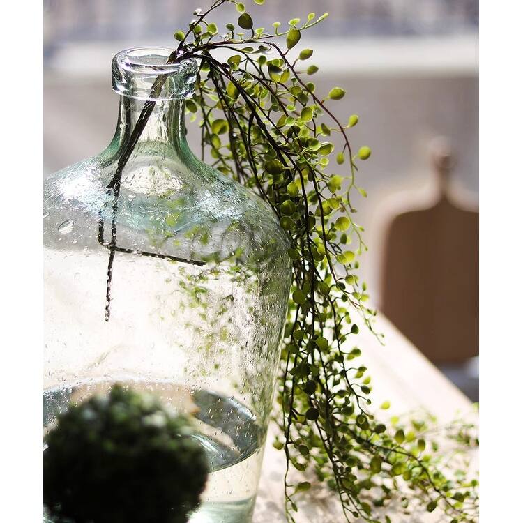 Hanging Faux Mini Leaf Garland 27.5" Long