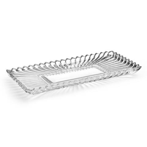 Mikasa Estate Rectangular Tray, 14.75 Inch