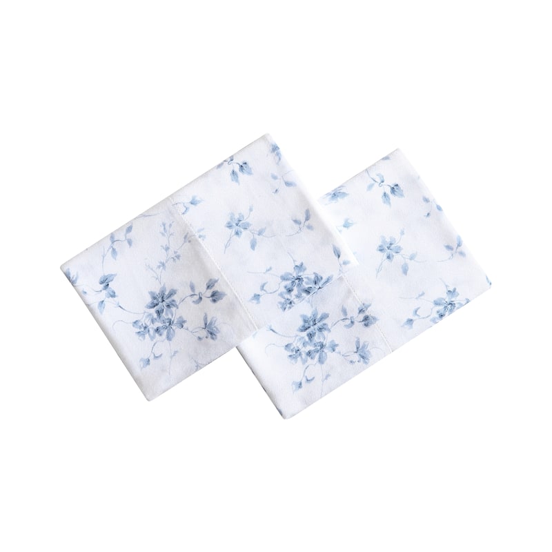 Laura Ashley Soft & Silky Sateen Printed Cotton Sheet Set