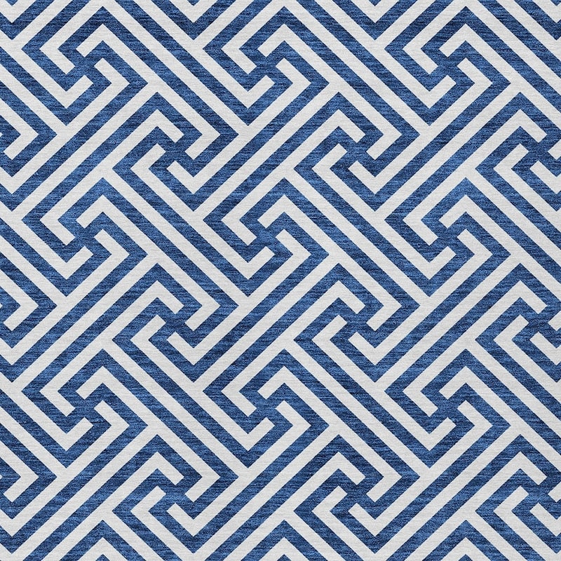 HomeRoots Geometric Transitional Rectangle Outdoor Rug