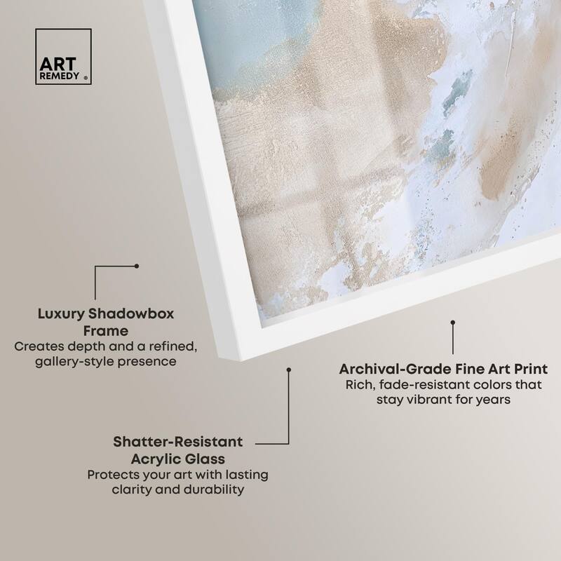 Sandy Mirage Shadowbox by Art Remedy