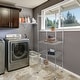 preview thumbnail 4 of 7, Mount-It! 5 Tier Wire Shelving with Wheels | Kitchen Storage