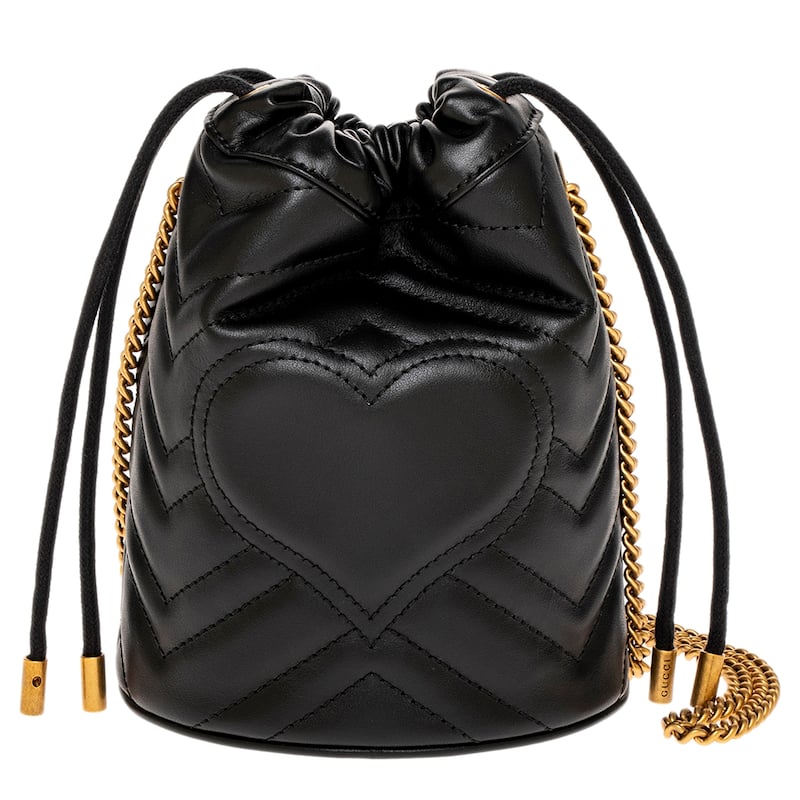 Gucci Small GG Marmont Bucket Bag