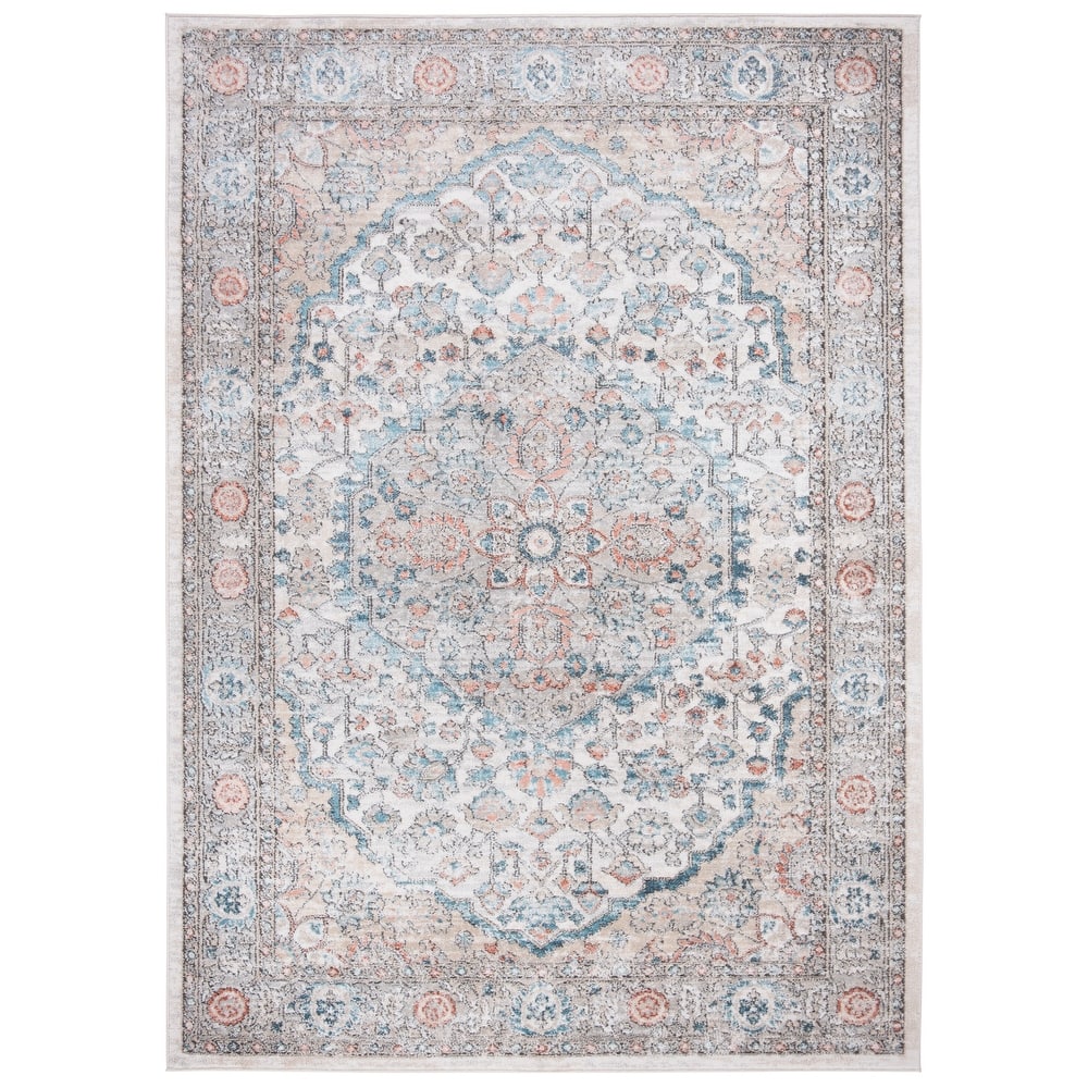 SAFAVIEH Oregon Aurilla Shabby Chic Medallion Rug