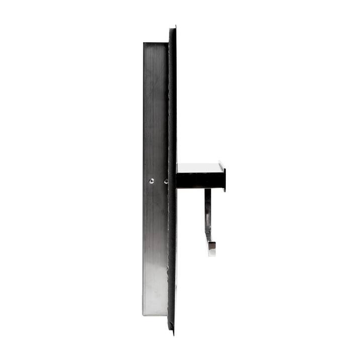 ALFI brand ABTPN88-PSS Polished Stainless Steel Recessed Toilet Paper Holder Niche - Grey - Grey