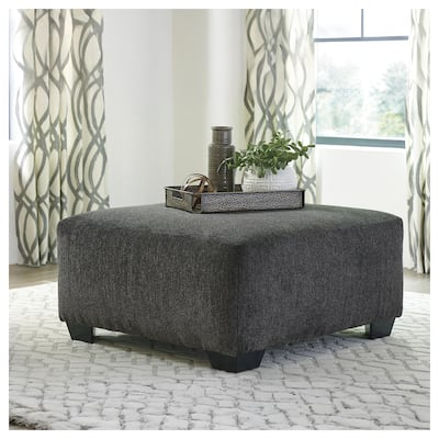 Ballinasloe Oversized Ottoman - Smoke
