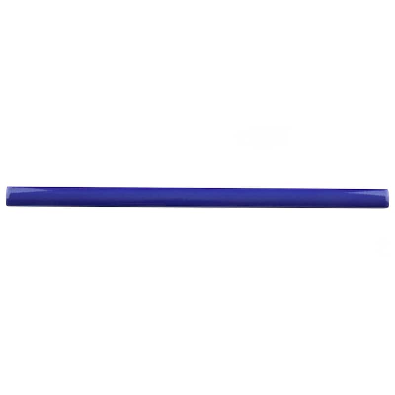 Merola Tile Viva Azul 1/2" x 12" Ceramic Wall Trim - (1 Tile) - (1 Tile)