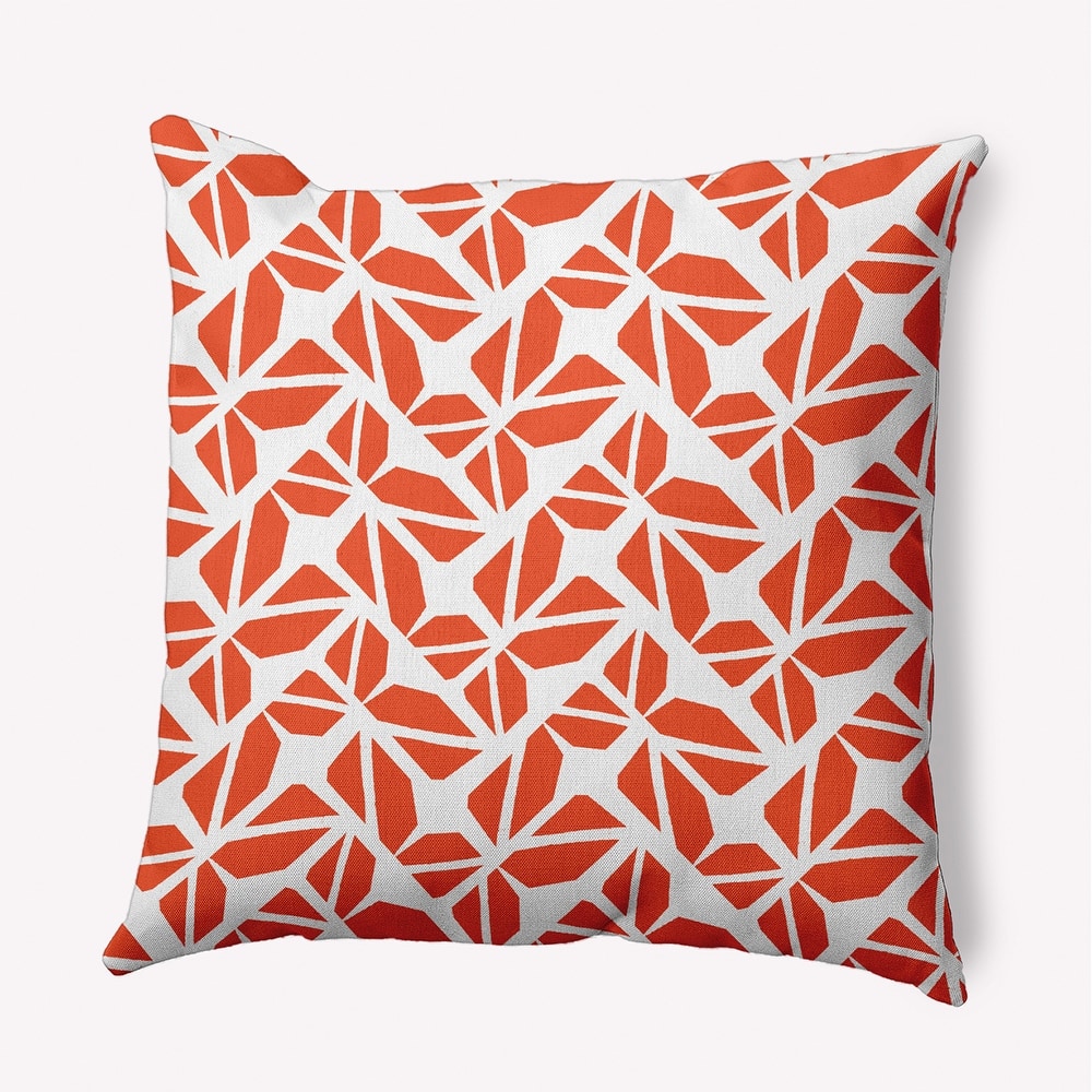 Kaleidoscope Graffiti Indoor/Outdoor Throw Pillow