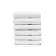 preview thumbnail 6 of 11, Authentic Hotel Spa Turkish Cotton Washcloth (Set of 6) White