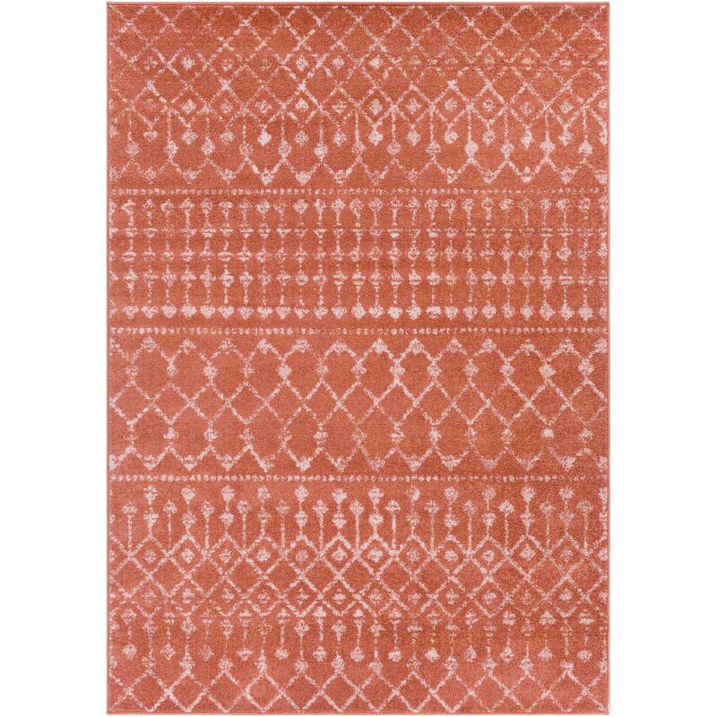 Livabliss Bohemian & Eclectic Chester Diamond Area Rug