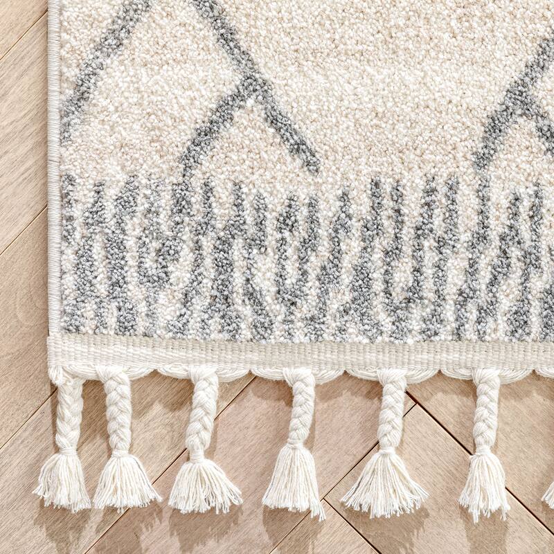 Well Woven Serenity2 Diodelly Moroccan Lattice Trellis Area Rug
