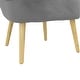 preview thumbnail 26 of 33, Avenue Greene Eden Boucle Kids Accent Chair with Natural Legs