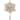 10" Lighted White Frosted Stacked Snowflake Christmas Tree Topper - Clear Lights - 10
