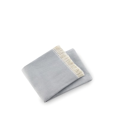 Soft Sky Blue Links Pattern Throw Blanket