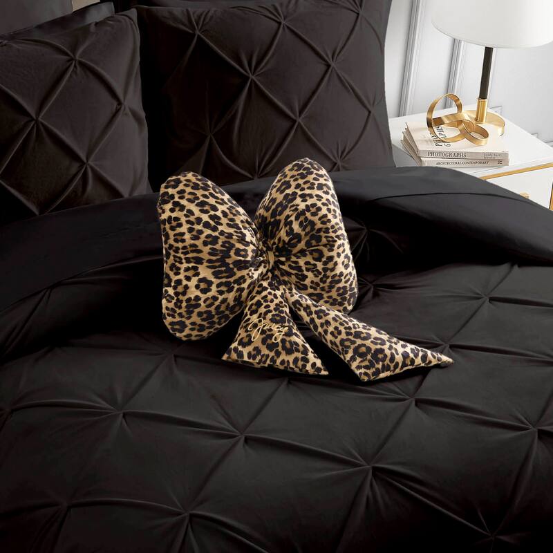 Juicy Couture Bow Shaped Pillow Decorative 1-Piece