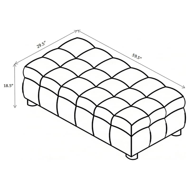 Amara Upholstered Ottoman