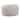 Large Faux Fur Ribbed Plush Pouf Ottoman - 35" - Gray