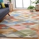 preview thumbnail 1 of 23, SAFAVIEH Handmade Rodeo Drive Hyrije Mid-Century Modern Wool Rug 3' x 5' - Grey/Blush - Rectangle