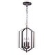 preview thumbnail 1 of 3, Provident 3-Light Chandelier