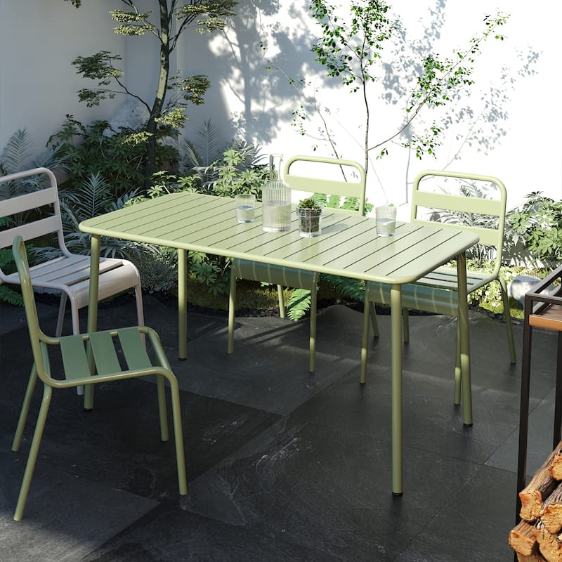Sella long table outdoor dining table villa courtyard balcony table outdoor leisure table simple garden waterproof table