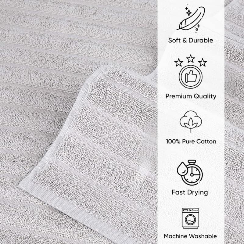 Brampton 6 Piece Luxury Turkish Cotton Towel Set