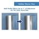 preview thumbnail 6 of 9, DreamLine Unidoor 57-58 in. W x 72 in. H Frameless Hinged Shower Door with Shelves - 57" - 58" W