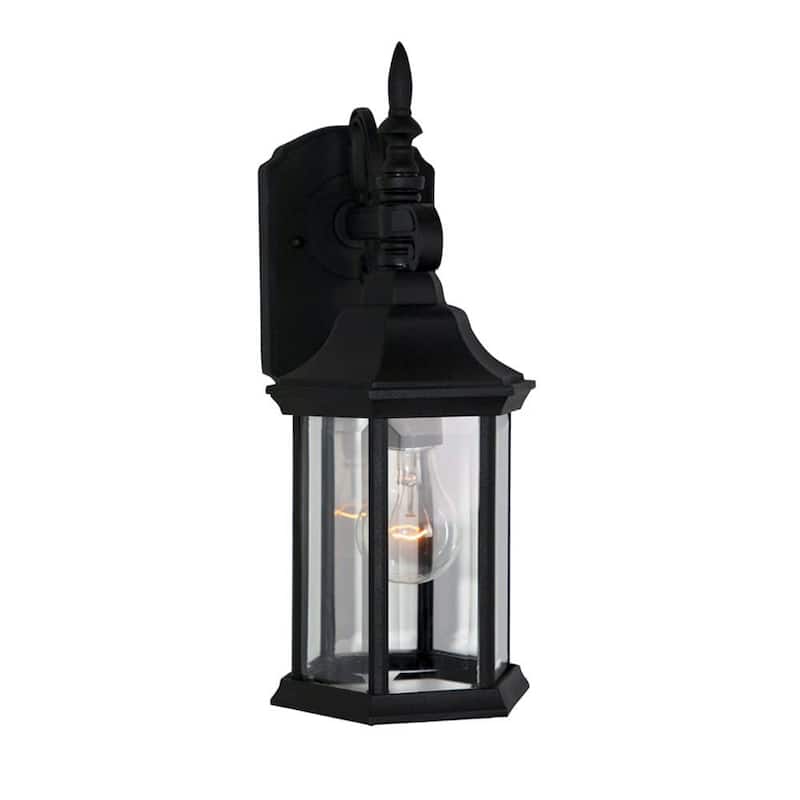 Devonshire 6" Wall Lantern - Black