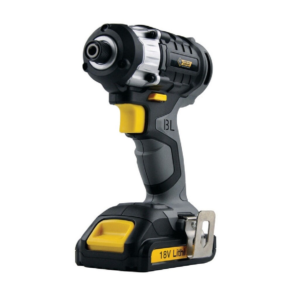 Shop Steel Grip Is22d 3 Speed Lithium Ion Cordless Drill Driver Black 18 Volt Overstock 28019181