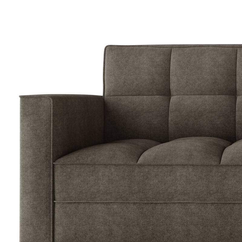 CraftPorch Chic Modern Linen Upholstered Sofa