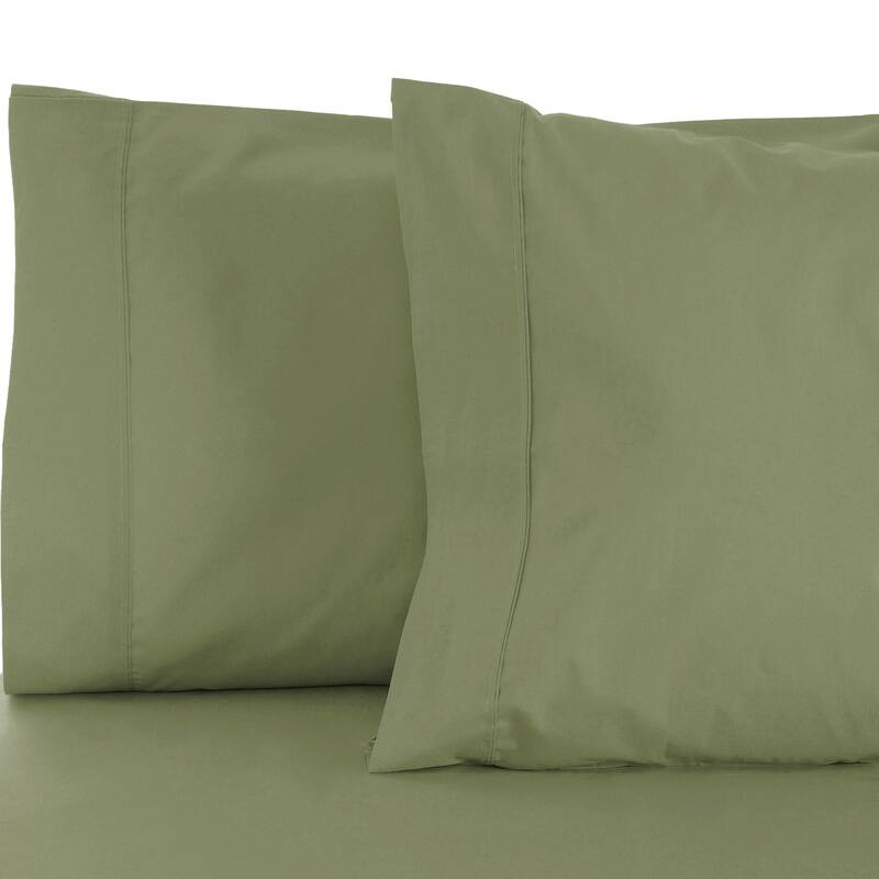 Superior 600 Thread Count Cotton Blend Pillowcase Set of 2