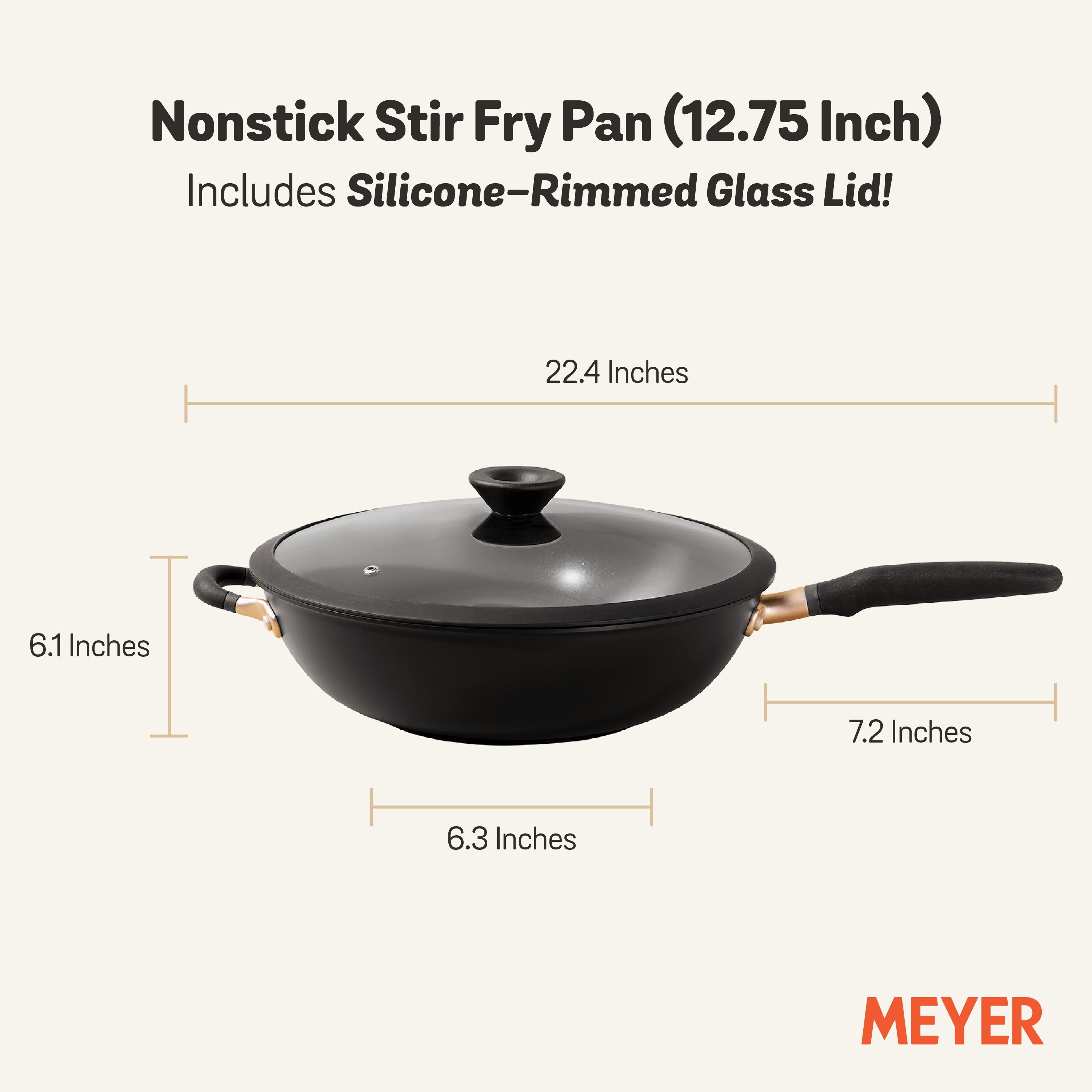 Meyer Circulon Elementum 10 Pc. Hard Anodized Nonstick Cookware