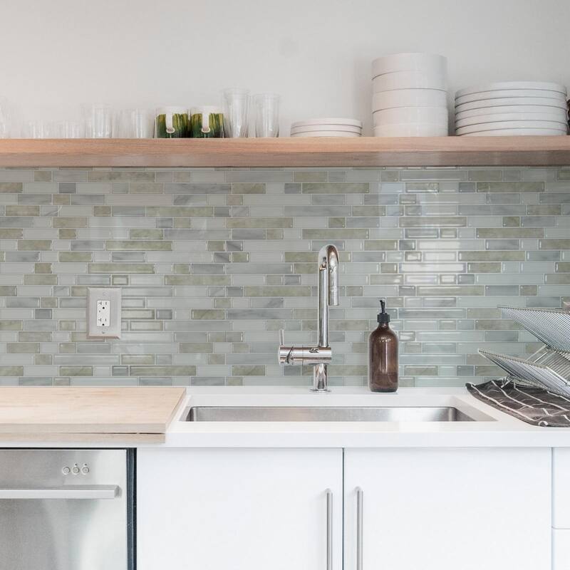 Art3d 10pcs Peel and Stick Backsplash Thickened Tiles, 12''x12'', Cover 10 Sq.Ft. - 11.8"x11.8"