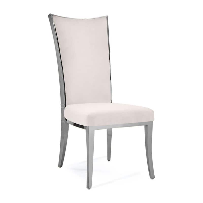 Massimo Silver Stainless Steel Dining Chair