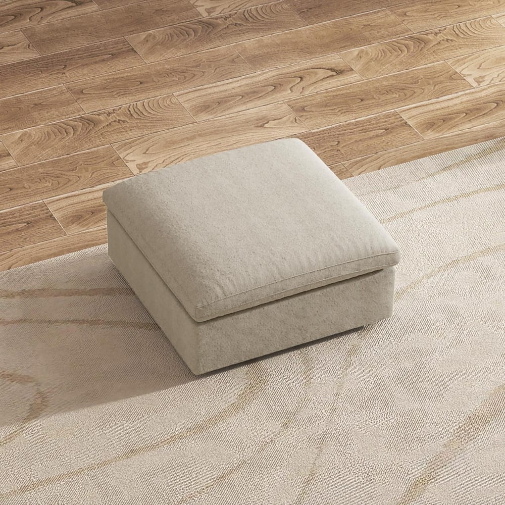 40'' Commix Down-Filled Overstuffed Upholstered Storage Ottomans for Sectional Sofa