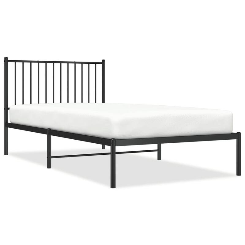 vidaXL Metal Bed Frame, No Mattress