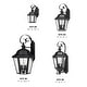 preview thumbnail 6 of 4, Hinkley Lighting Edgewater 3 Light 21" Tall Outdoor Wall Sconce with