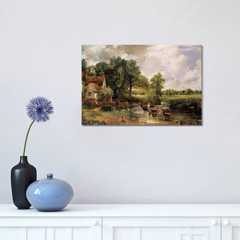 iCanvas "The Hay Wain, 1821 " by John Constable Canvas Print - 12x18x1.5