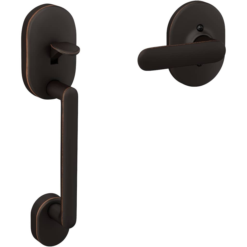 Schlage FE285-RMN-DAV-RMN Remsen Sectional Lower Half Handleset with