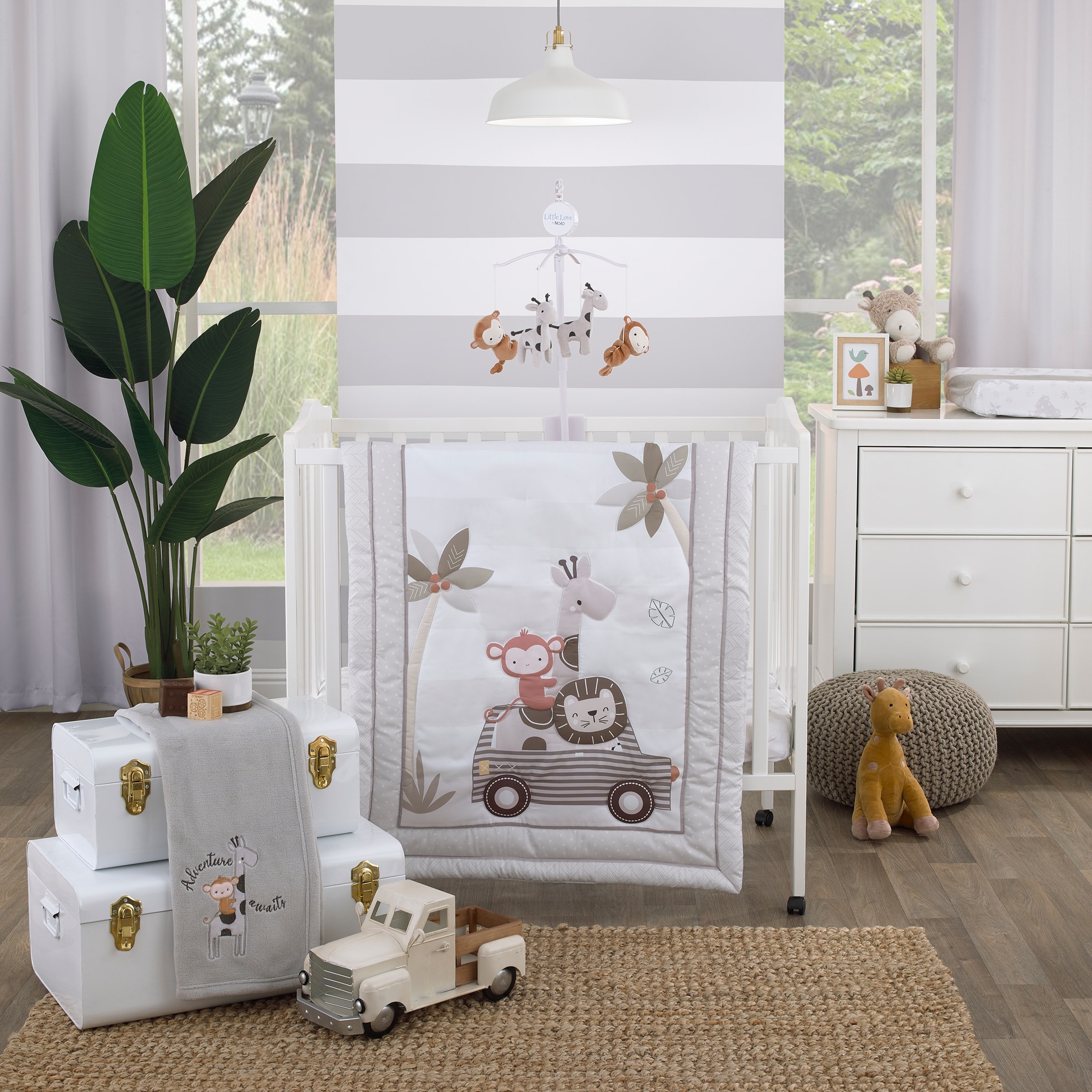 Jungle crib set 2025