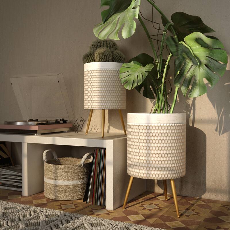 Jessa Modern Planters (Set of 2)
